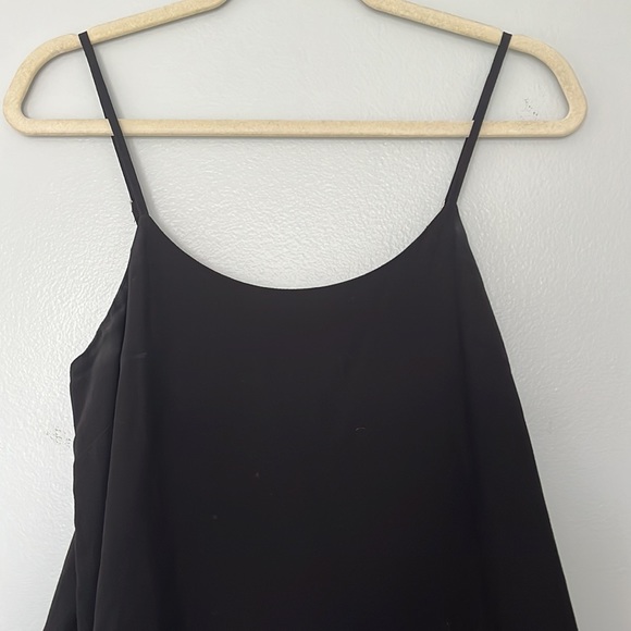 Lord & Taylor’s, Design Lab, Feather trim tank, lined - Picture 3 of 9